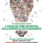 Locandina_Convegno 15 maggio-A4_Viaggio del gene Huntington